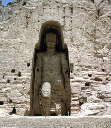Afghanistan, Bamiyan, the big Buddha